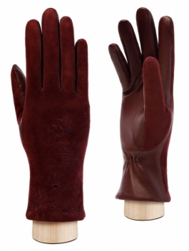 

Перчатки женские ELEGANZZA 01-00040454 бордовые, р. 8, 01-00040454