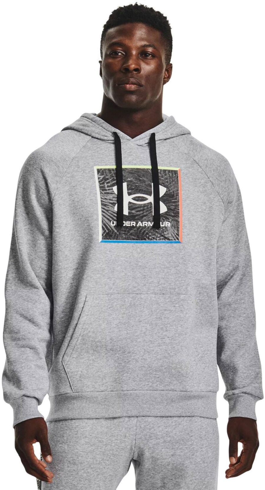 

Худи мужское Under Armour 1370349-011 серое SM, Серый, 1370349-011