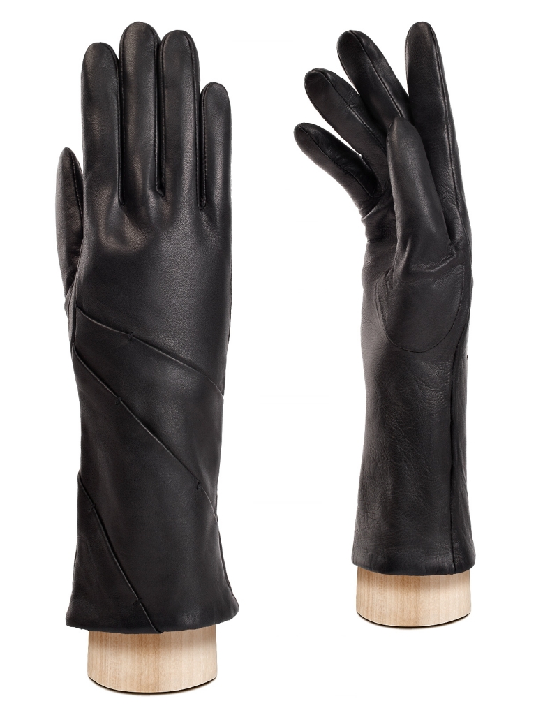 

Перчатки женские ELEGANZZA 01-00040444 черные, р. 8, Черный, 01-00040444