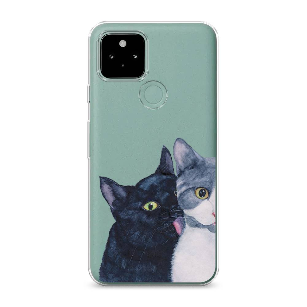 

Чехол Awog на Google Pixel 5A "Кошачья любовь", Разноцветный, 271050-1