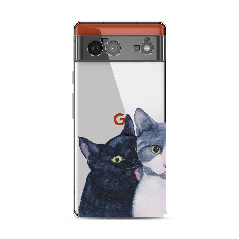 

Чехол Awog на Google Pixel 6 "Кошачья любовь", Разноцветный, 270850-1