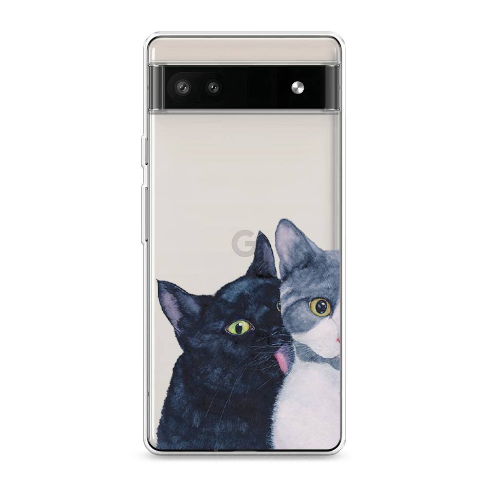

Чехол Awog на Google Pixel 6A "Кошачья любовь", Разноцветный, 271150-1