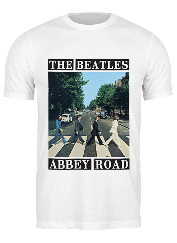 

Футболка мужская Printio The beatles белая XL, Белый, The beatles