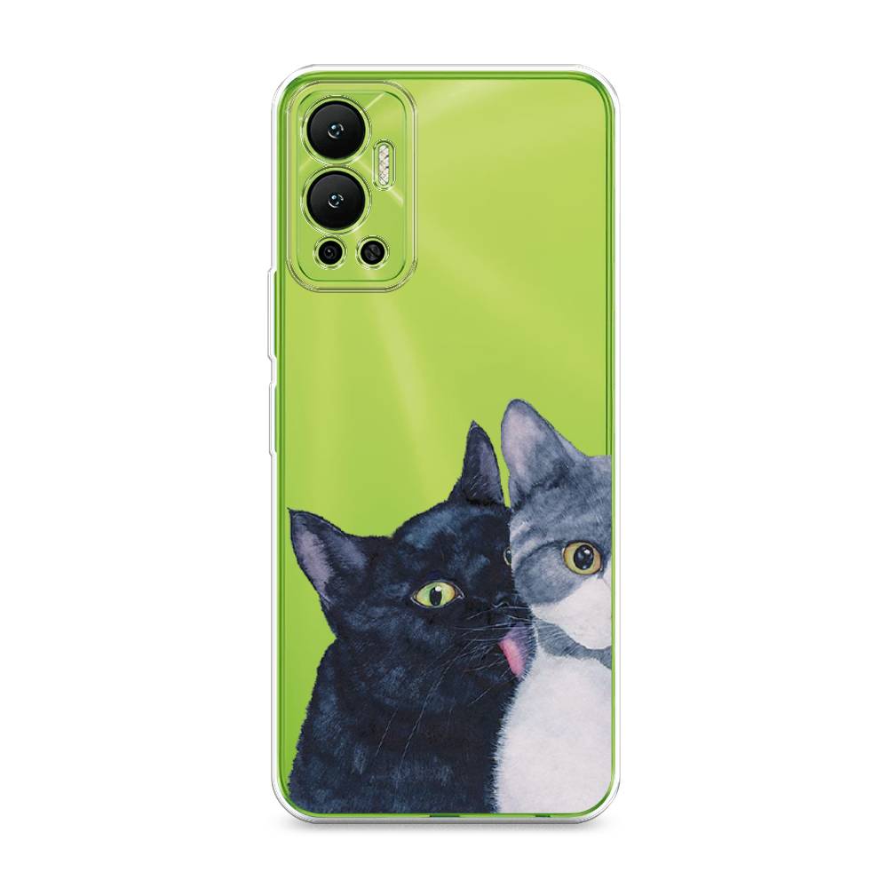 

Чехол Awog на Infinix Hot 12 "Кошачья любовь", Разноцветный, 3101350-1