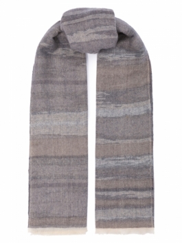 Палантин женский Labbra 01-00040847 светло-серый, 70х190 см