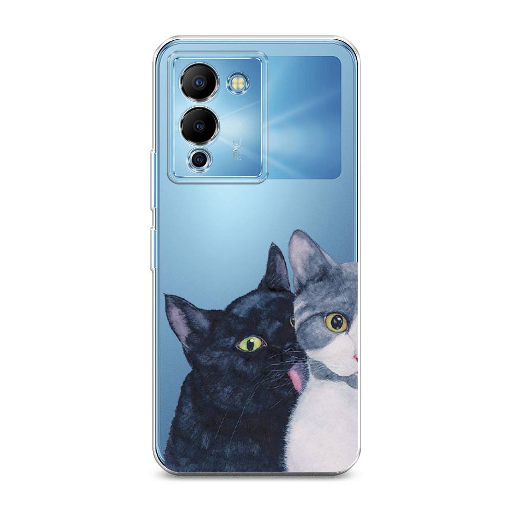 

Чехол Awog на Infinix Note 12 G96 "Кошачья любовь", Разноцветный, 3101550-1