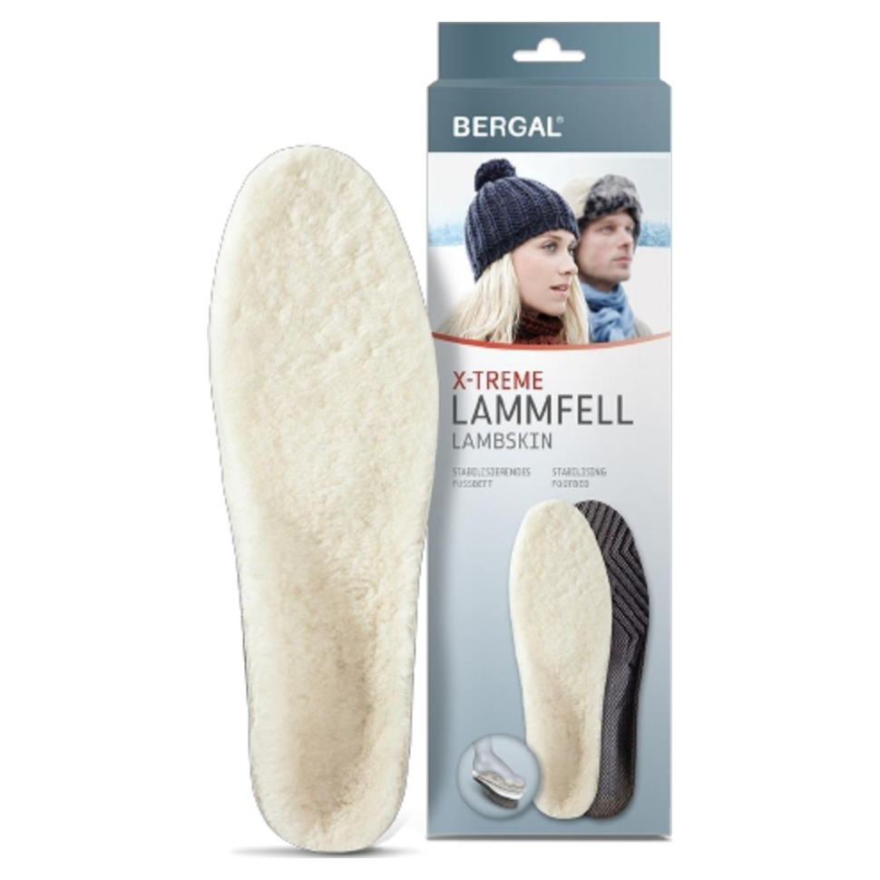 

Cтелька-супинатор из натуральной овчины Bergal X-TREME Lammfell 86970 (37)