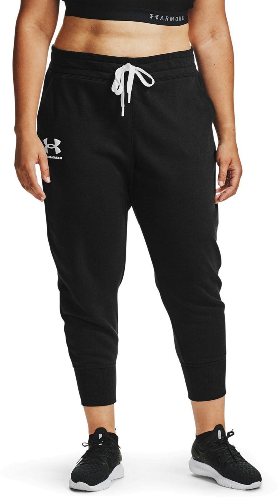 

Спортивные брюки женские Under Armour 1357035-001 черные 3XLT, Черный, 1357035-001