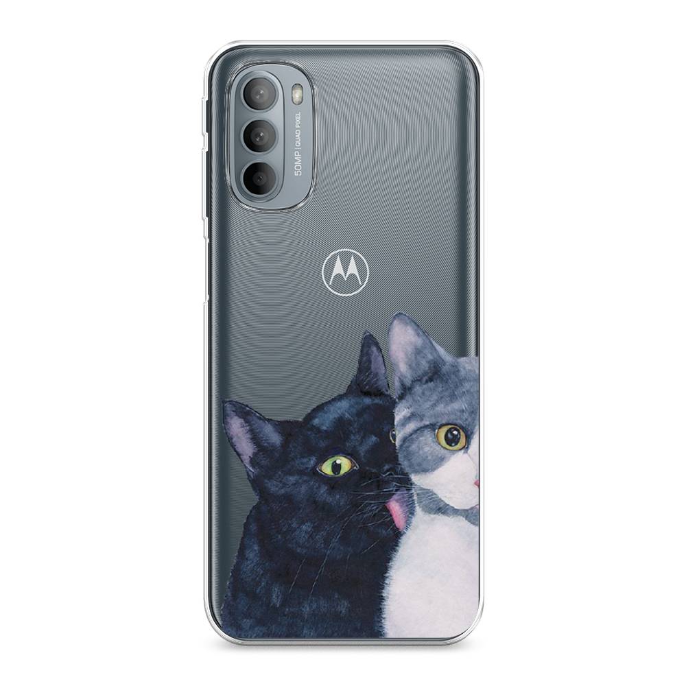 

Чехол Awog на Motorola Moto G31/G41 "Кошачья любовь", Разноцветный, 241850-1