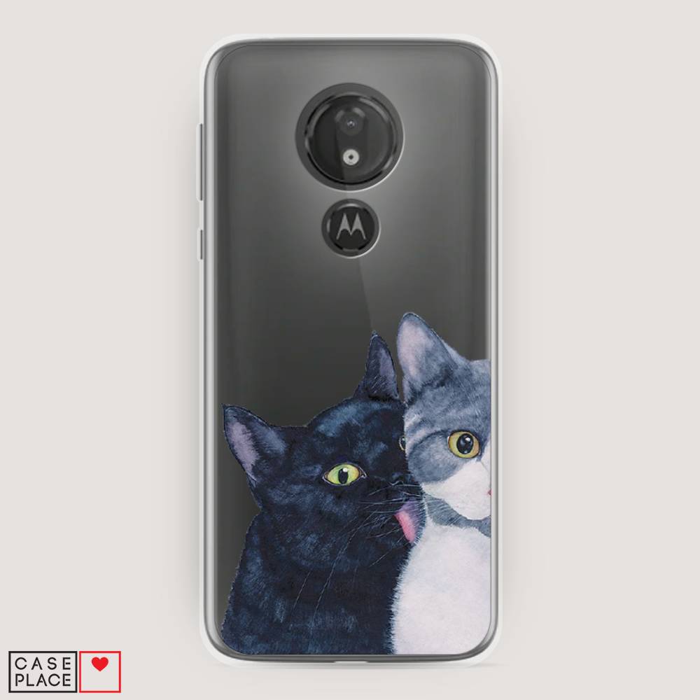 

Чехол Awog на Motorola Moto G7 Power / Моторола Мото G7 Power "Кошачья любовь", Разноцветный, 241350-1