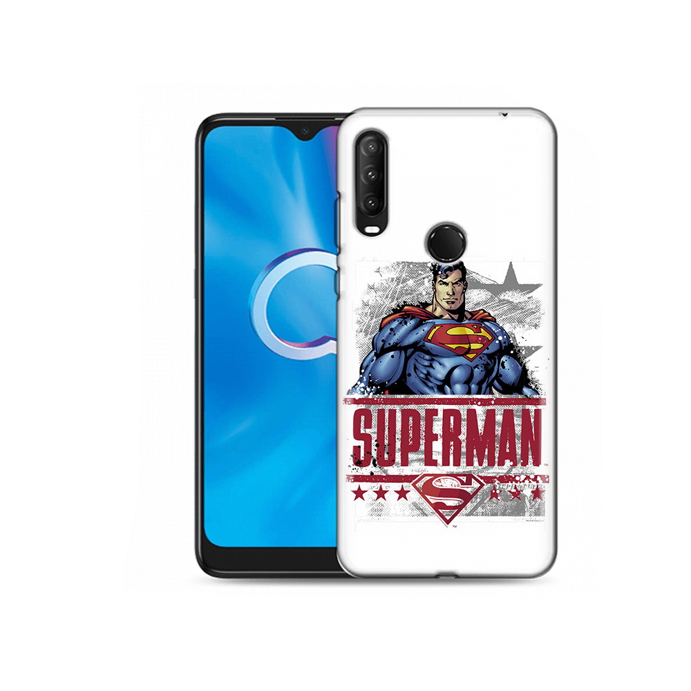 

Чехол MyPads Tocco для Alcatel 1SE (2020) 5030D рисунок супермен (PT152068.668.583), Прозрачный, Tocco