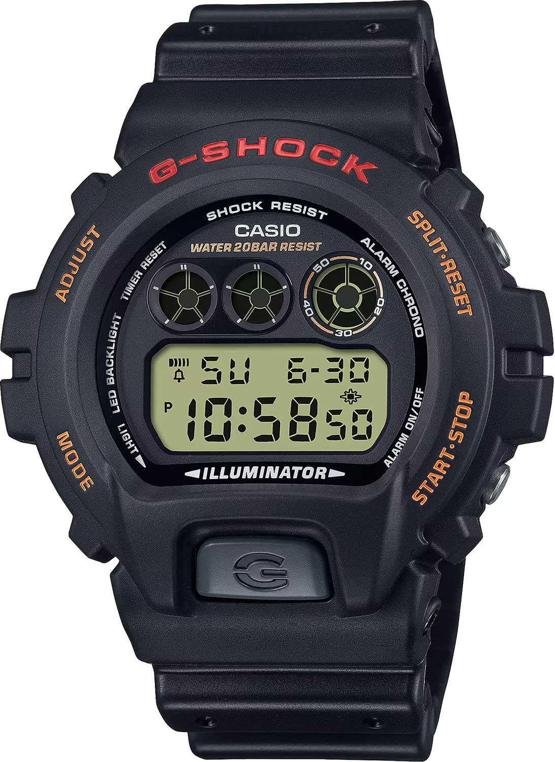 

Наручные часы мужские Casio DW-6900UB-9, DW-6900UB-9