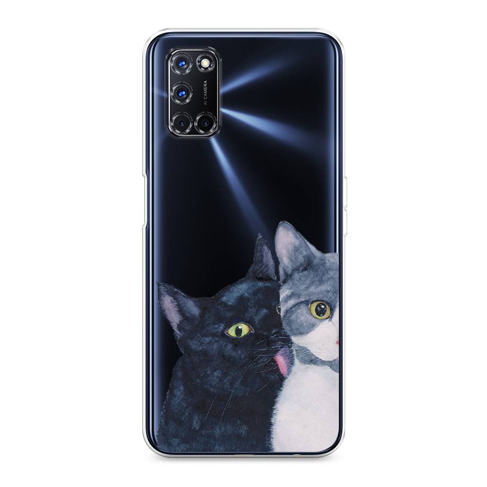 

Чехол Awog на Oppo A52/A72 "Кошачья любовь", Разноцветный, 253250-1