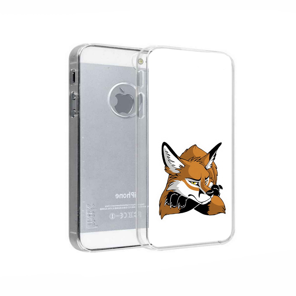 

Чехол MyPads Tocco для Apple iPhone 5 фокс, Прозрачный, Tocco