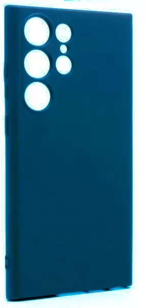 

Накладка силикон для Samsung Galaxy S23 Ultra Синий, Galaxy S23 Ultra