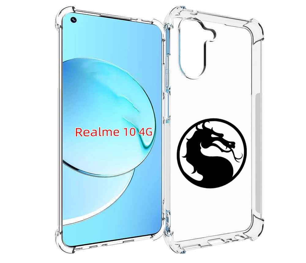 

Чехол MyPads Mortal-Kombat-2 мужской для Realme 10, Прозрачный, Tocco