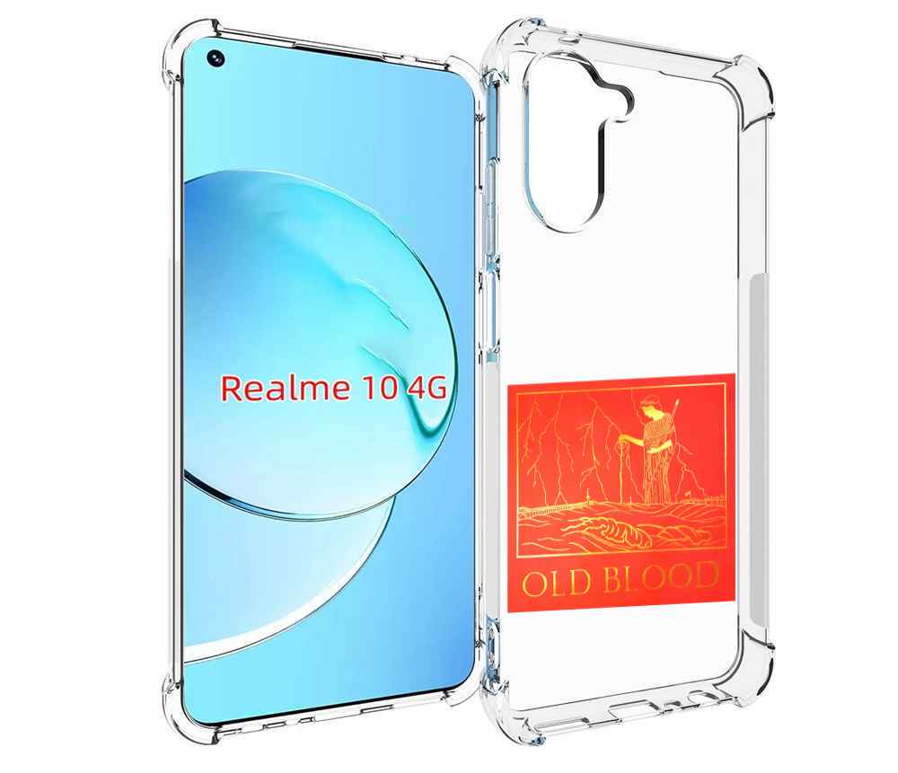 

Чехол Mypads Old Blood Boulevard Depo Для Realme 10, Прозрачный, Tocco