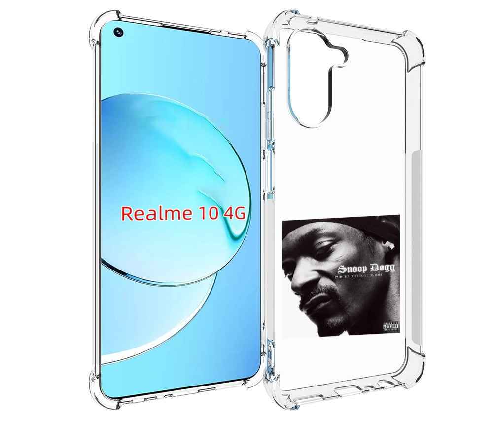 

Чехол Mypads Paid Tha Cost To Be Da Boss Для Realme 10, Прозрачный, Tocco