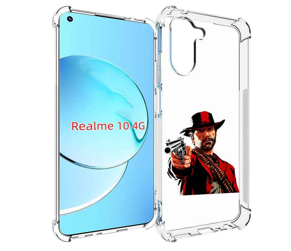 

Чехол Mypads Red-Dead-Redemption-2 Для Realme 10, Прозрачный, Tocco