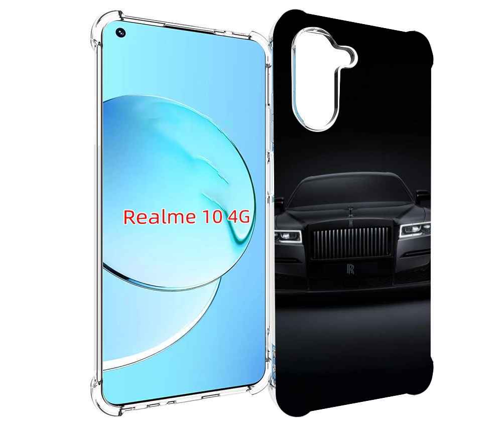 

Чехол Mypads Rolls Royce 2 Для Realme 10, Прозрачный, Tocco