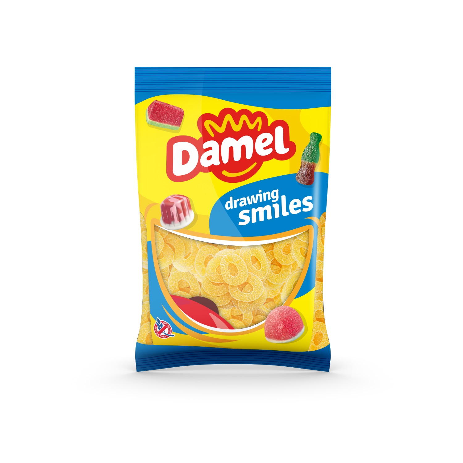 

Мармелад жевательный DAMEL Ломтики Ананас 1 кг