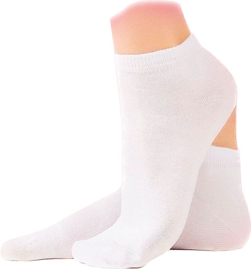 Комплект носков женских NoBrand низких белых 36-41