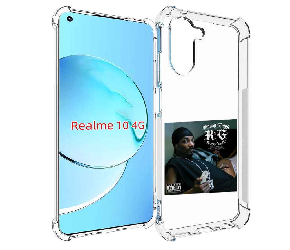 

Чехол Mypads Snoop Dogg R&G (Rhythm & Gangsta) Для Realme 10, Прозрачный, Tocco