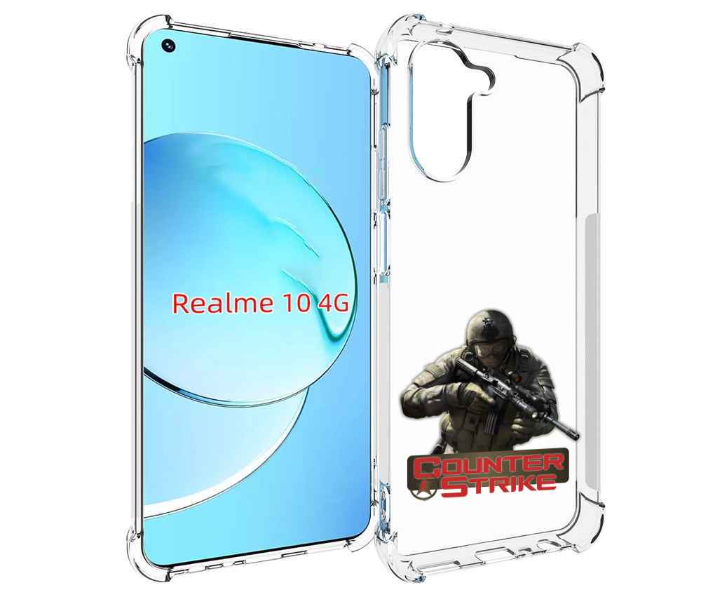 

Чехол MyPads Контра для Realme 10, Прозрачный, Tocco