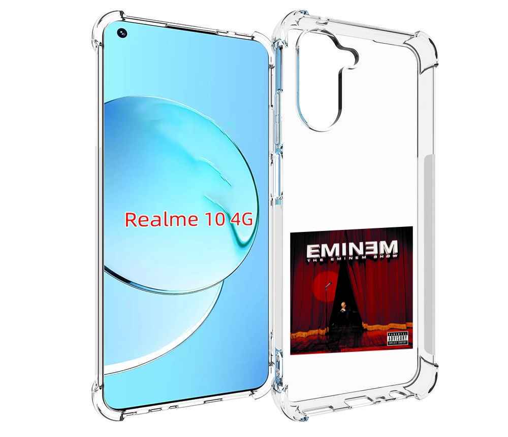 

Чехол Mypads The Eminem Show Для Realme 10, Прозрачный, Tocco