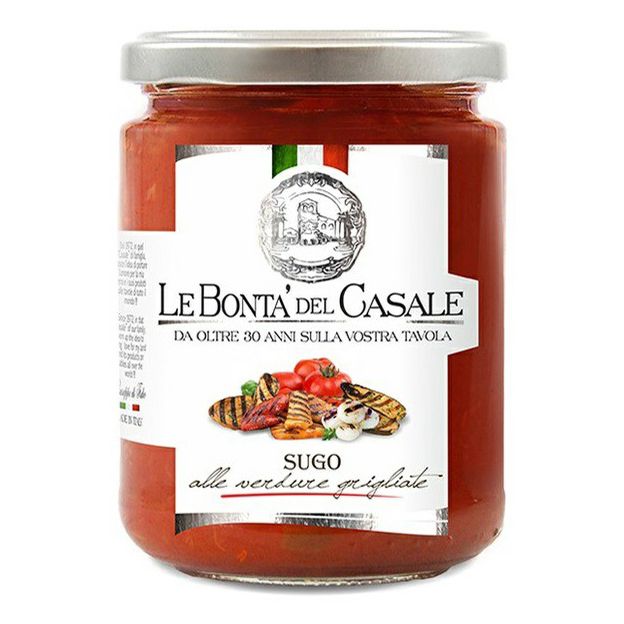 Соус Le Bonta del Casale Из овощей гриль для спагетти и пасты 314 мл