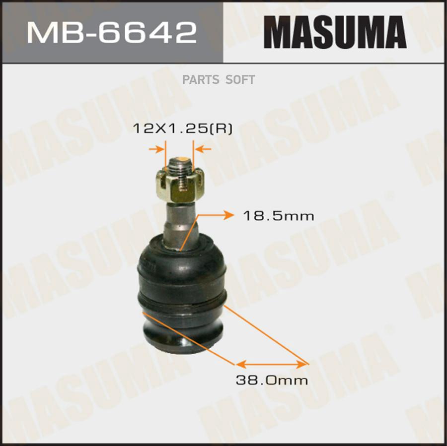 

MASUMA 'MB6642 Шаровая опора SUBARU FORESTER, IMPREZA 1.6/2.0 96-> 1шт