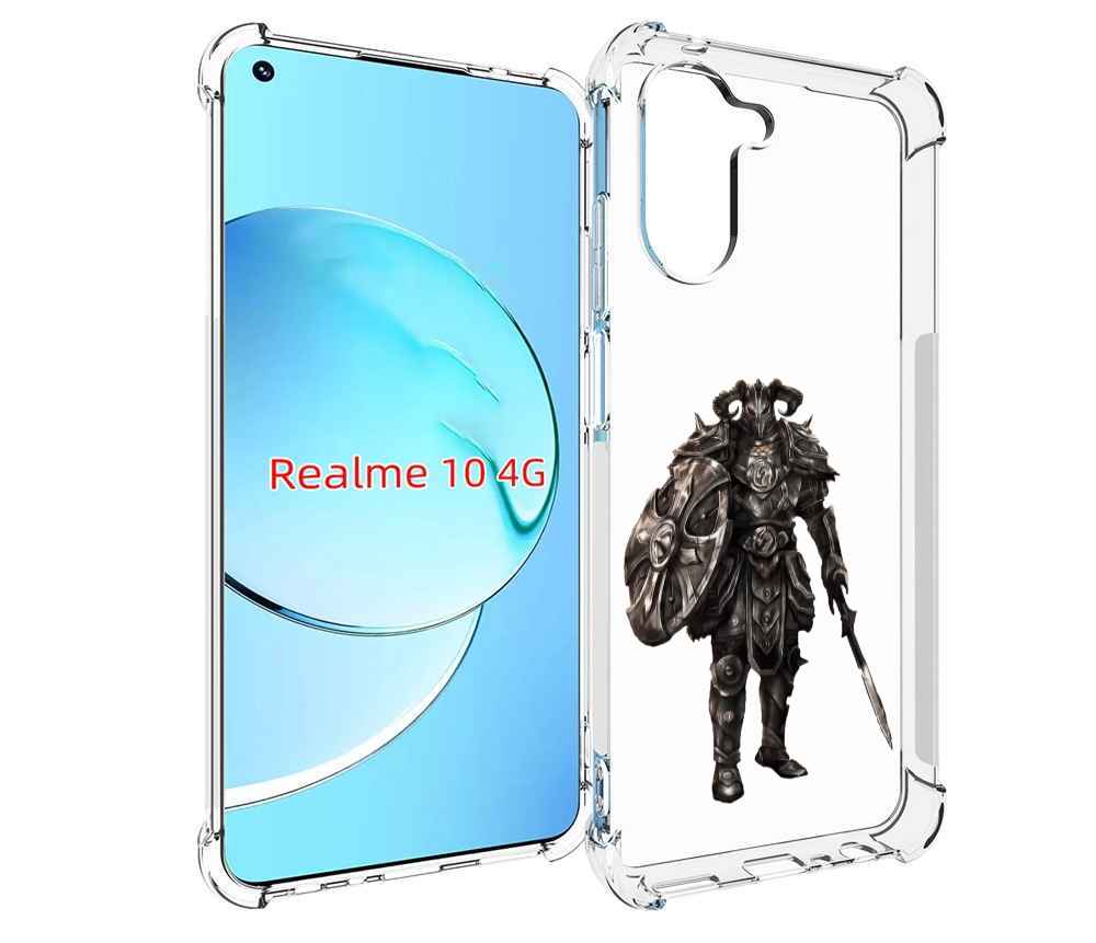 

Чехол Mypads The-Elder-Scrolls-Online Для Realme 10, Прозрачный, Tocco