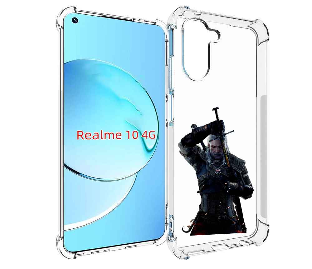 

Чехол Mypads The Witcher 3 Для Realme 10, Прозрачный, Tocco