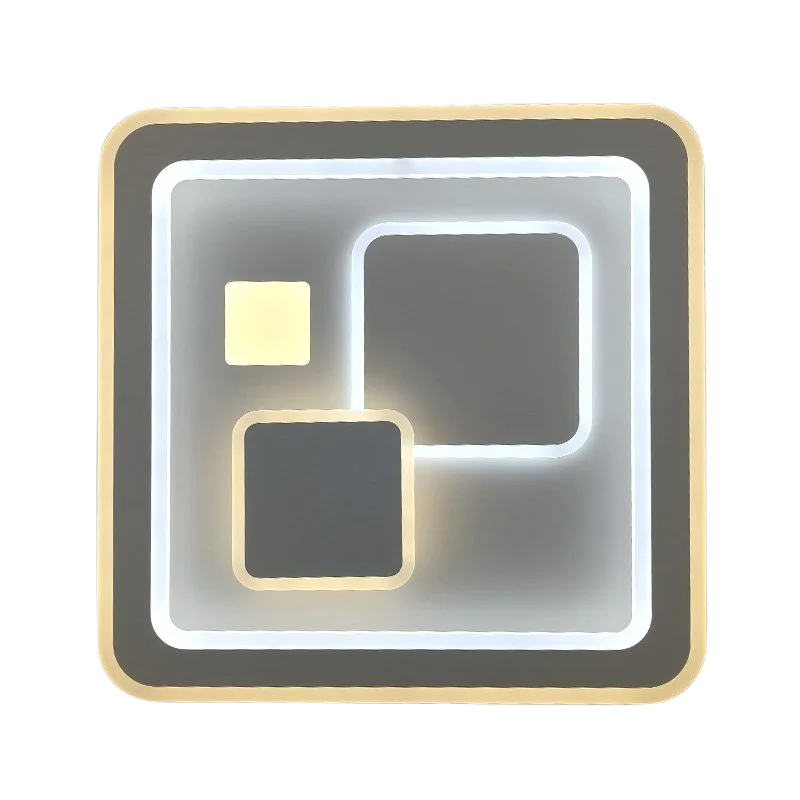 Cветодиодный светильник CUBE 120W S-APP-480x480x63-WHITE/WHITE-220-IP20 Estares