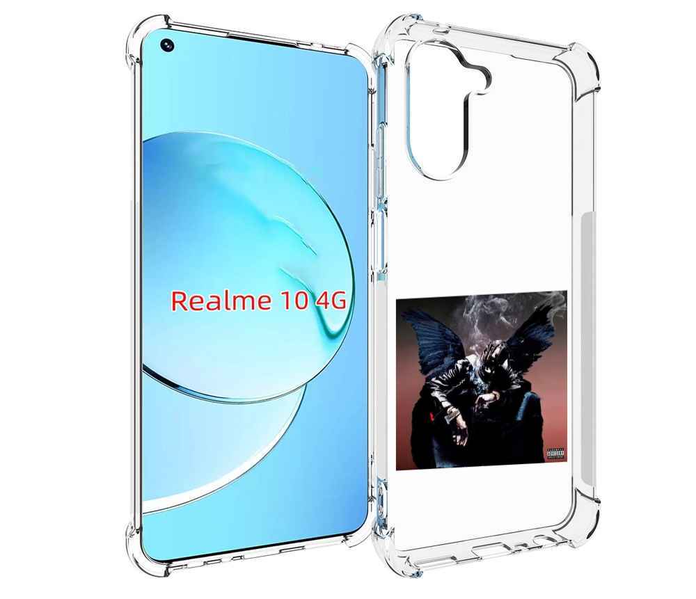 

Чехол MyPads Travis Scott - Birds In The Trap Sing McKnight для Realme 10, Прозрачный, Tocco