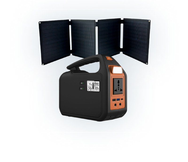 Wattico 150 cолнечный генератор (электростанция Fisherman + солнечная панель Wattico SP60) солнечная электростанция 12в для кемпинга 0 2квт ч в сутки