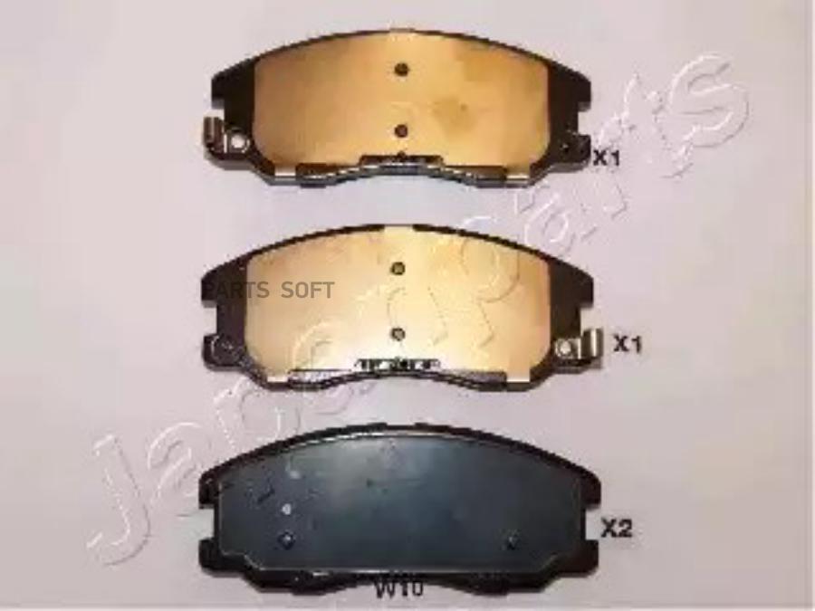 

Тормозные колодки Japanparts передние PA-W10AF
