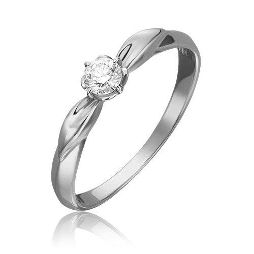 

Кольцо из золота р. 16,5 PLATINA jewelry 01-0961-00-101-1120-30, бриллиант, 01-0961-00-101-1120-30
