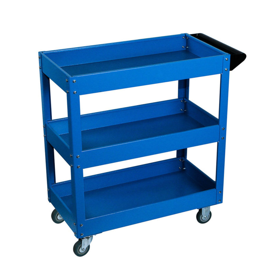 

Тележка с тремя открытыми полками, синяя GARWIN INDUSTRIAL 001060-5015, 001060-5015