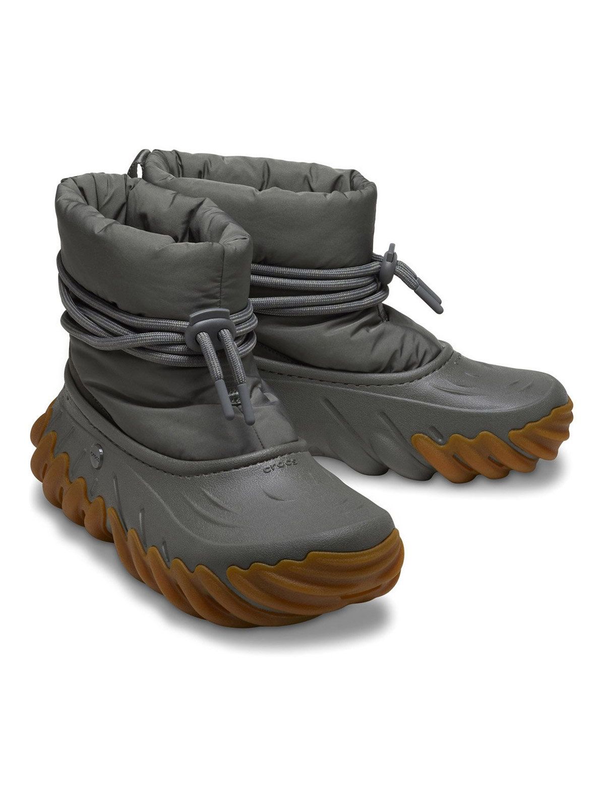 

Резиновые ботинки унисекс Crocs Echo Boot 208716 черные 11 US, Черный, Echo Boot 208716