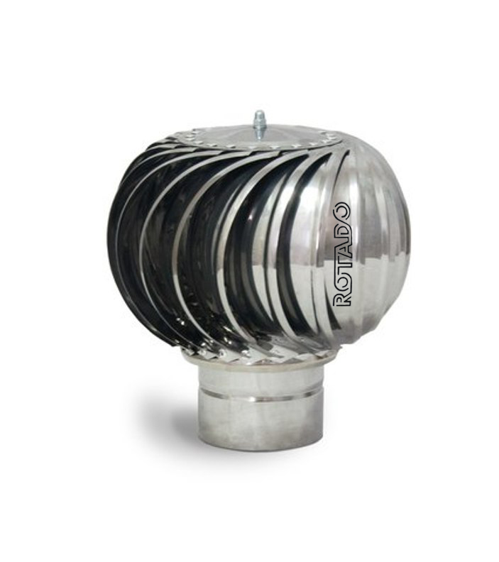 Дефлектор D125 ROTADO из нержавеющей стали ротационный дефлектор турбодефлектор