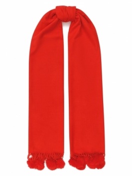 Палантин женский Labbra 01-00041145 красный 65х180 см 2400₽