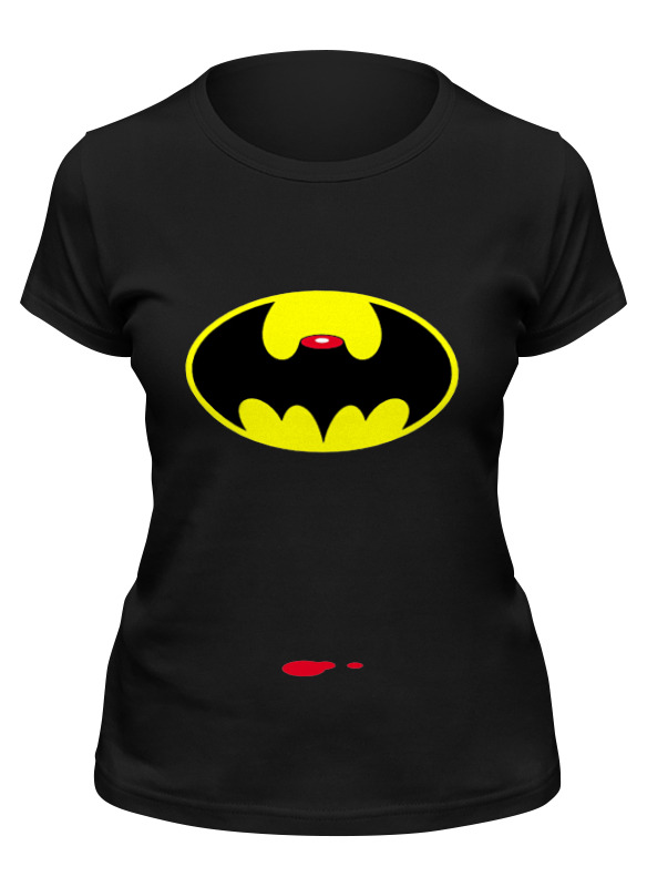 

Футболка женская Printio Dead batman черная XL, Черный, Dead batman