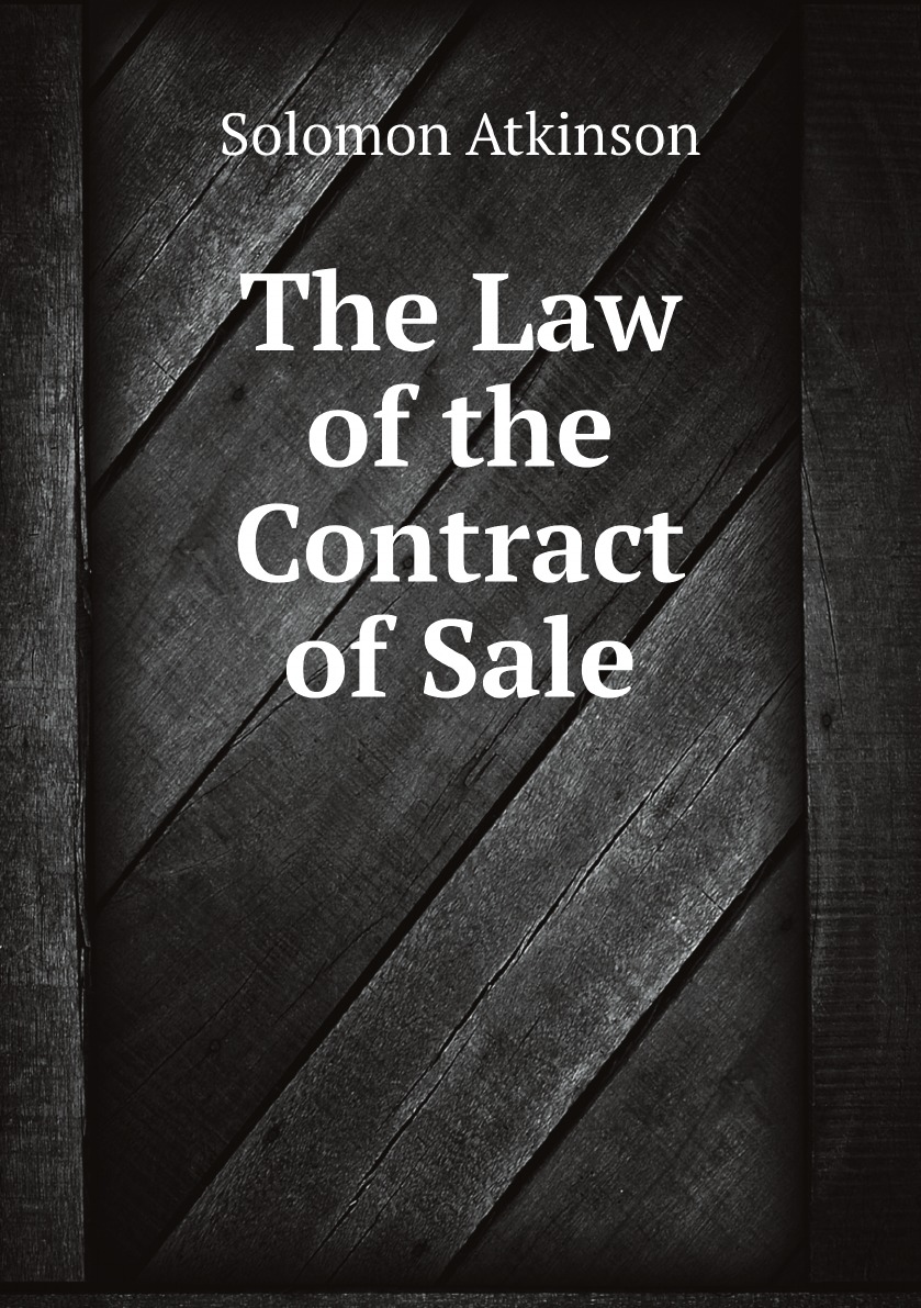 

The Law of the Contract of Sale