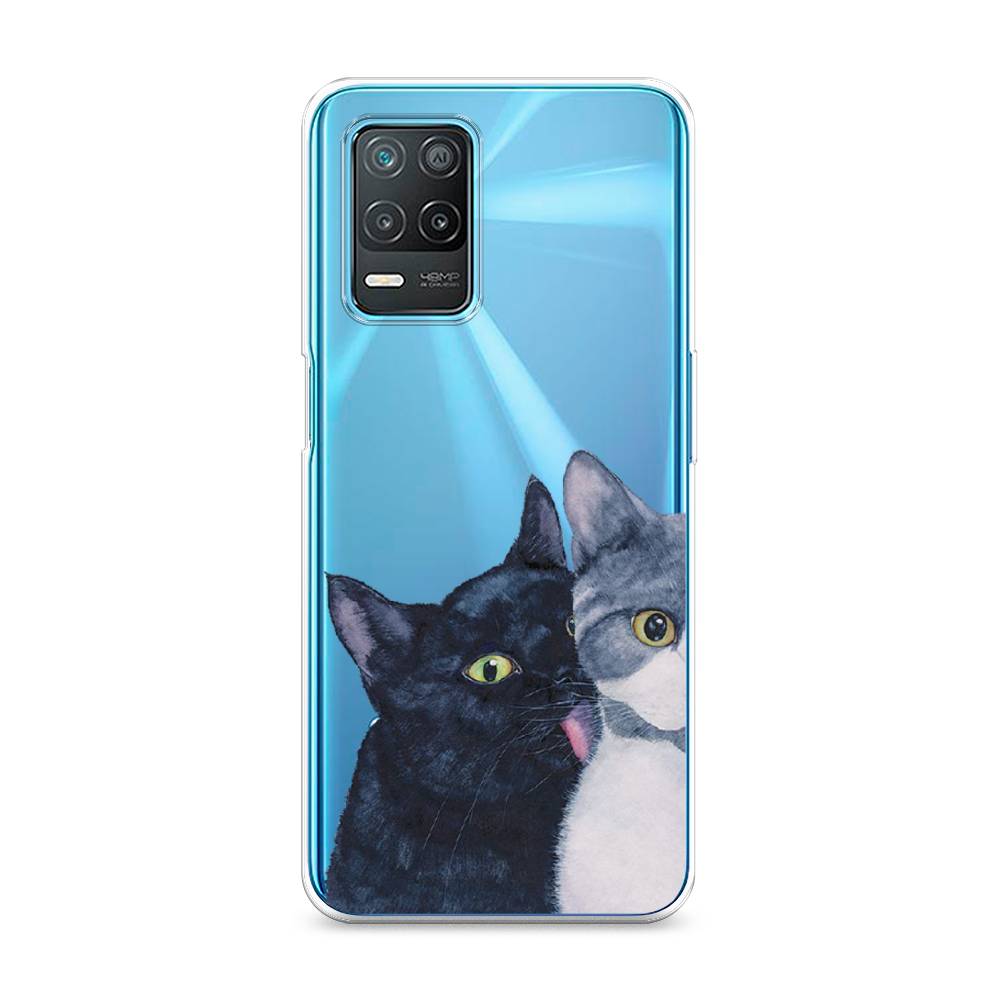 

Чехол Awog на Realme 8 5G/Narzo 30 5G "Кошачья любовь", Разноцветный, 257050-1