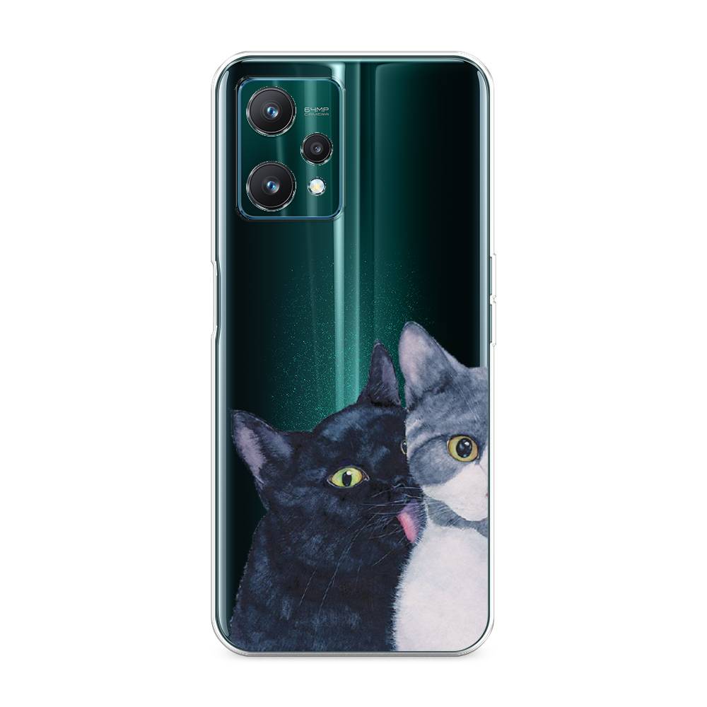 

Чехол Awog на Realme 9 Pro/9 5G "Кошачья любовь", Разноцветный, 258850-1