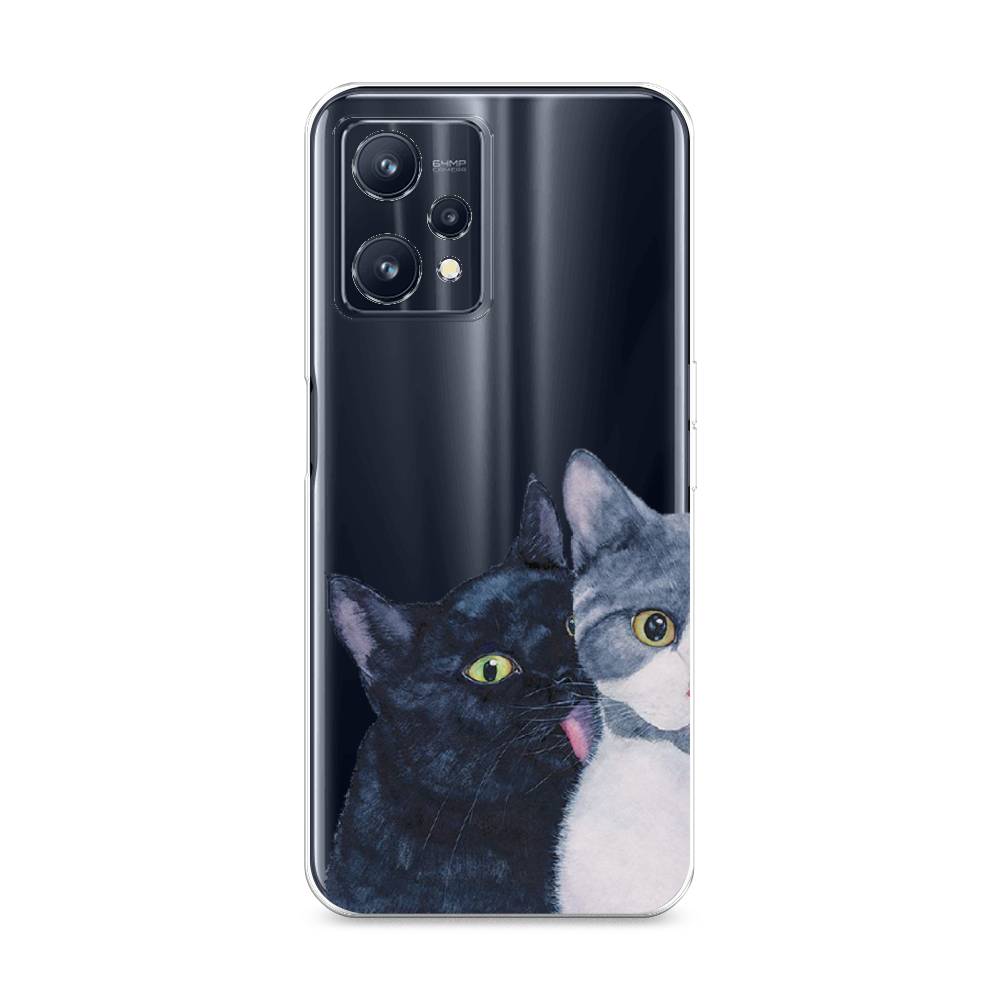 

Чехол Awog на Realme 9/9 Pro Plus "Кошачья любовь", Разноцветный, 258750-1