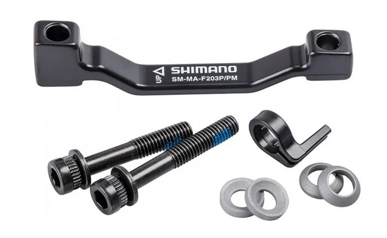 фото Адаптер дискового тормоза shimano f203p/p esmmaf203ppma