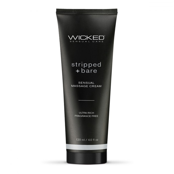 

Массажный крем Wicked Stripped plus Bare легкий 120 мл