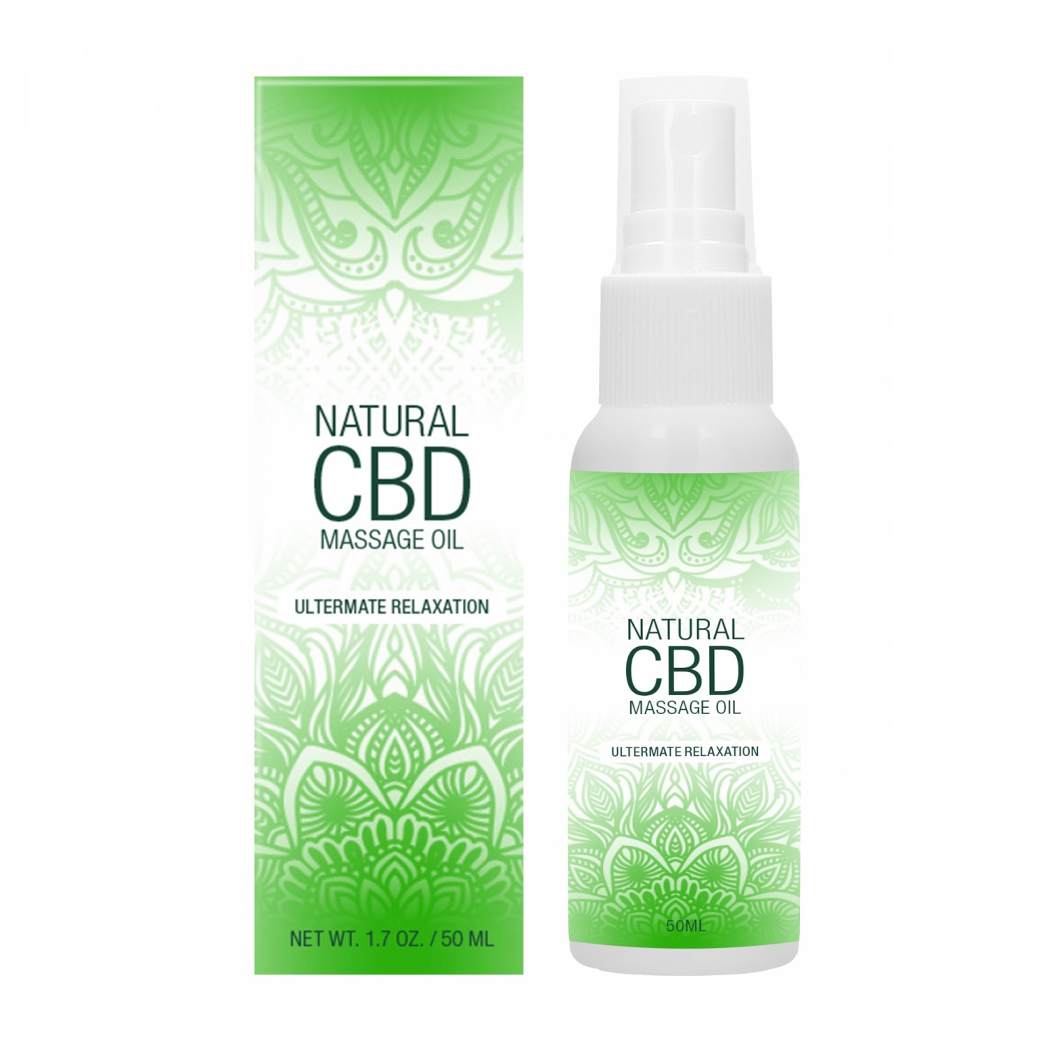 

Массажное масло Shots Media BV Natural CBD Massage Oil 50 мл